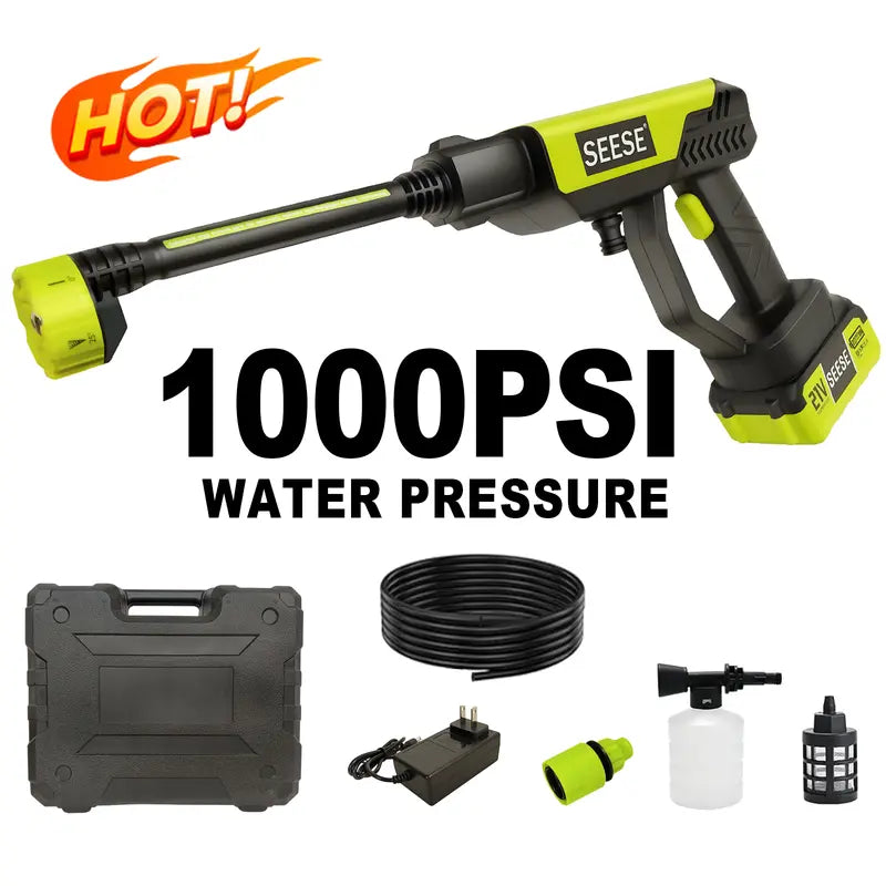 Portable High-Pressure Cordless Washer – Anywhere, Anytime Cleaning Power