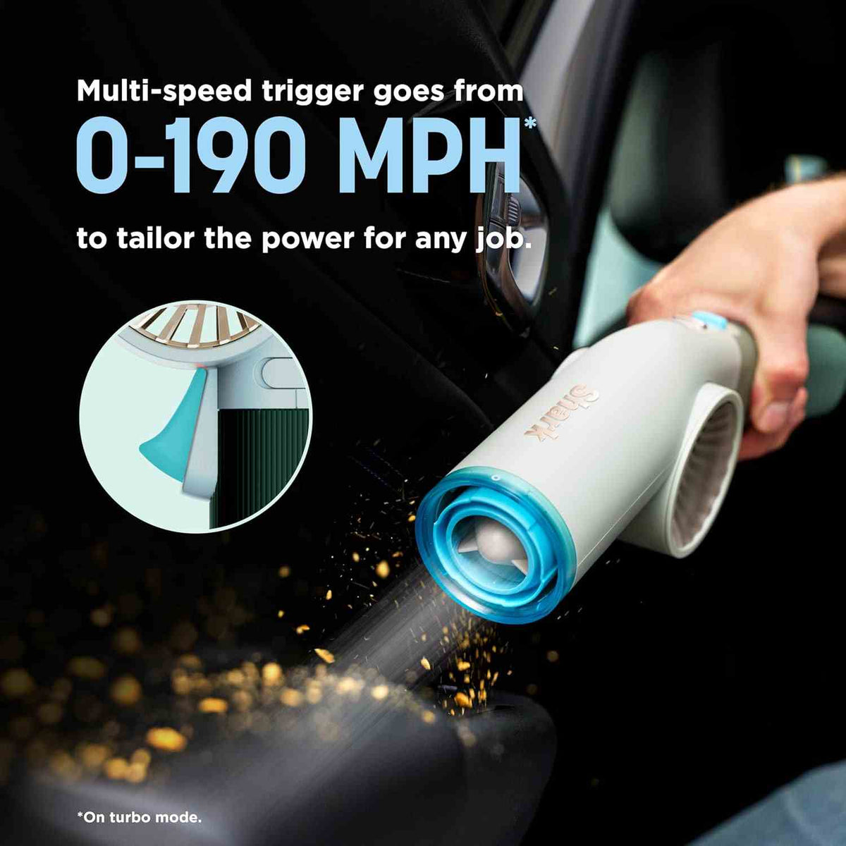 Ultra-Powerful Cordless Air Blaster for Instant Cleaning