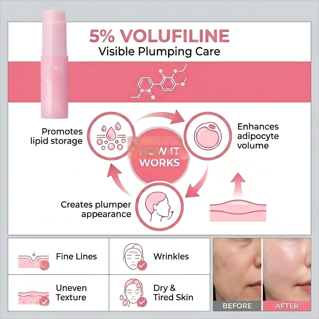 Salmon PDRN & Collagen Multi-Stick: Instant Volume & Glass Glow