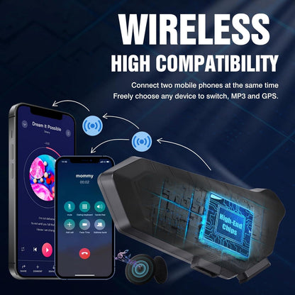 Smart Hands-Free Bluetooth Helmet Headset for Ultimate Riding