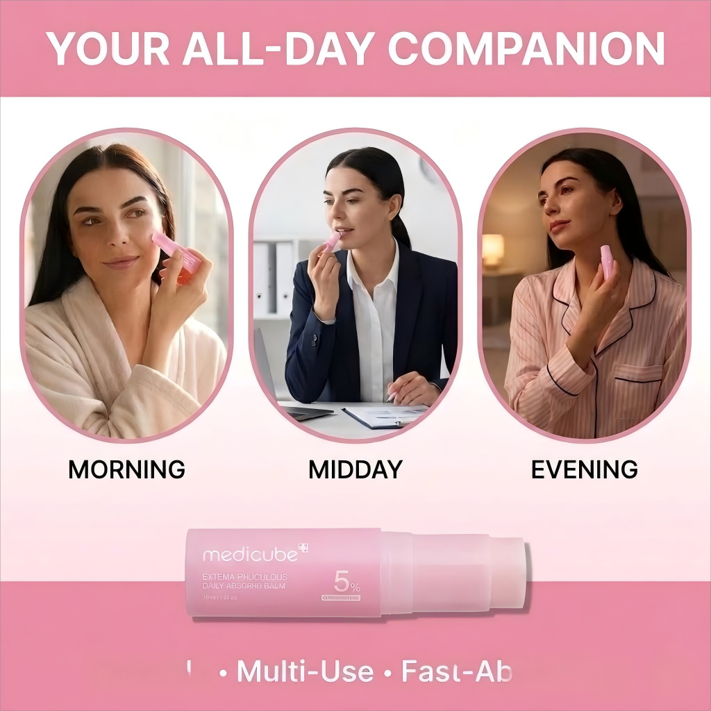 Salmon PDRN & Collagen Multi-Stick: Instant Volume & Glass Glow