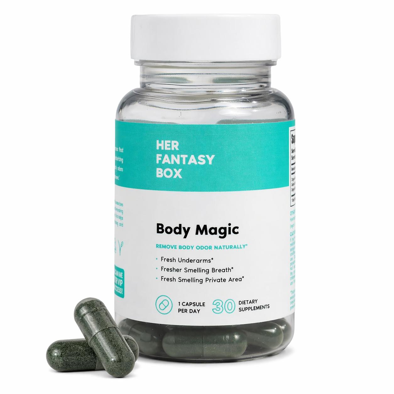 Total Body Deodorant from Within – Freshness in Every Fiber.