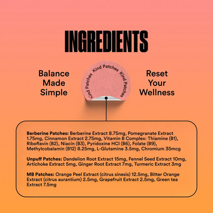 Kind Patches Metabolic Trio – Transform Your Wellness with 24-Hour Transdermal Support