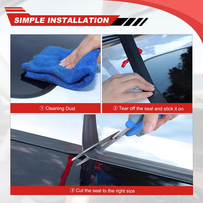 Stop Wind Noise & Water Leaks Instantly