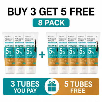 Advanced 5% Minoxidil Hair Regrowth & Scalp Revitalizing Massage Cream