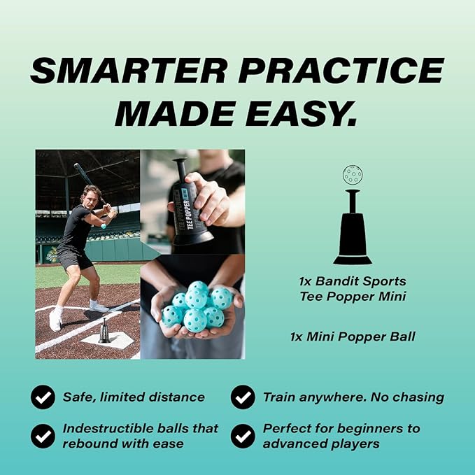 Complete Pop-Up Baseball Trainer Set – Master Your Swing Without a Pitcher