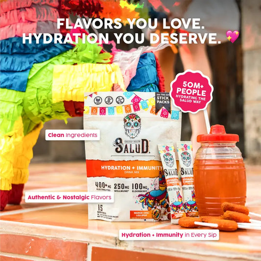 2-in-1 Hydration & Immunity Boost: Clean Energy with Authentic Flavor