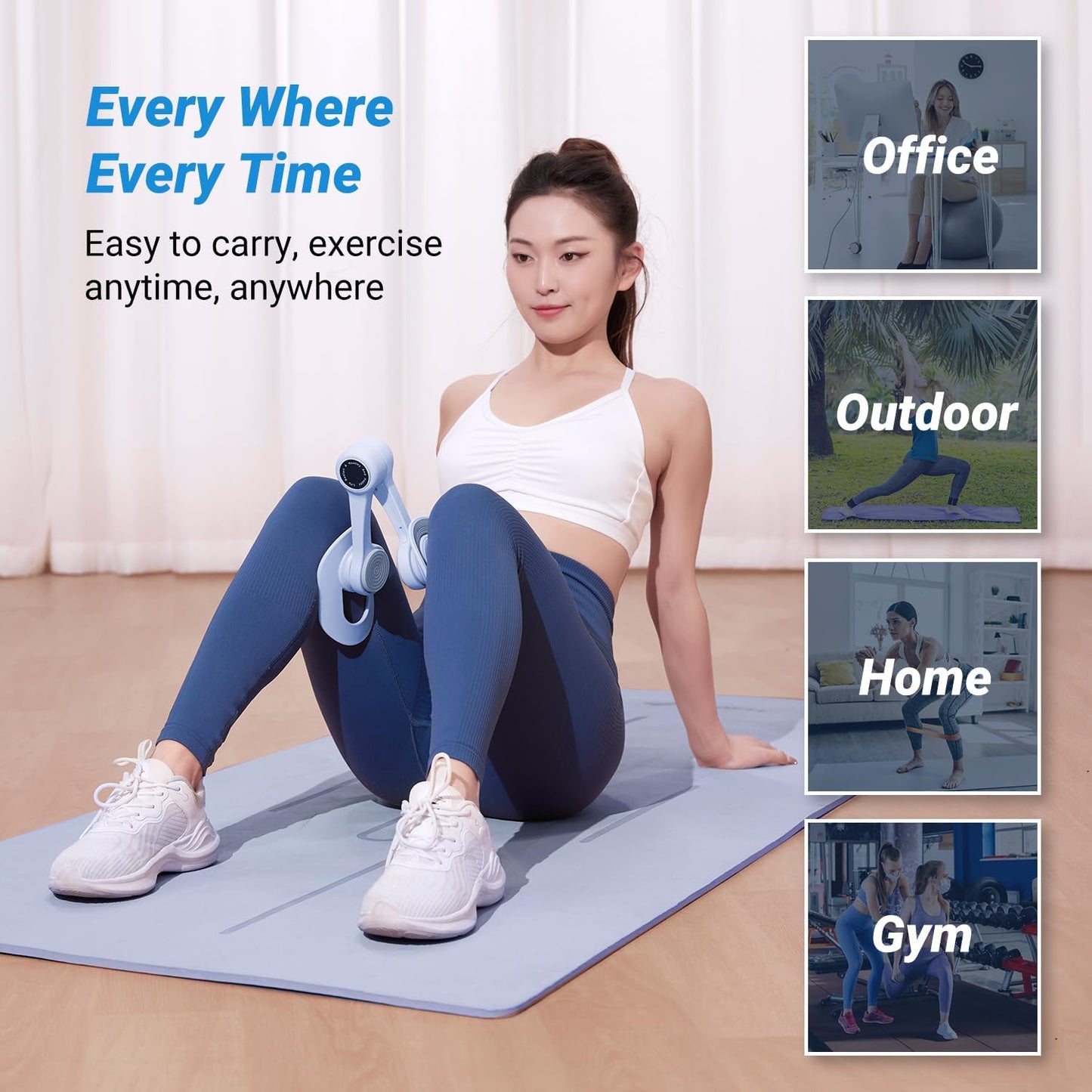 Sculpt Your Perfect Curves with Precision: MERACH Smart Thigh & Hip Trainer