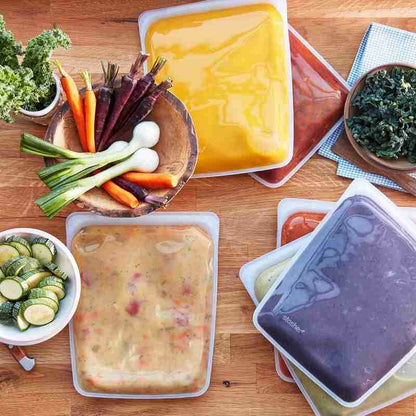Reusable Silicone Food Storage Bag: Leakproof, Eco-Friendly & Built to Last