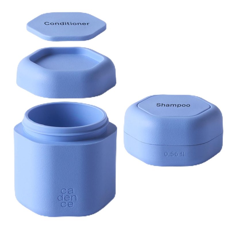 Magnetic Modular Hexagon Travel Jars - Leakproof & TSA-Approved