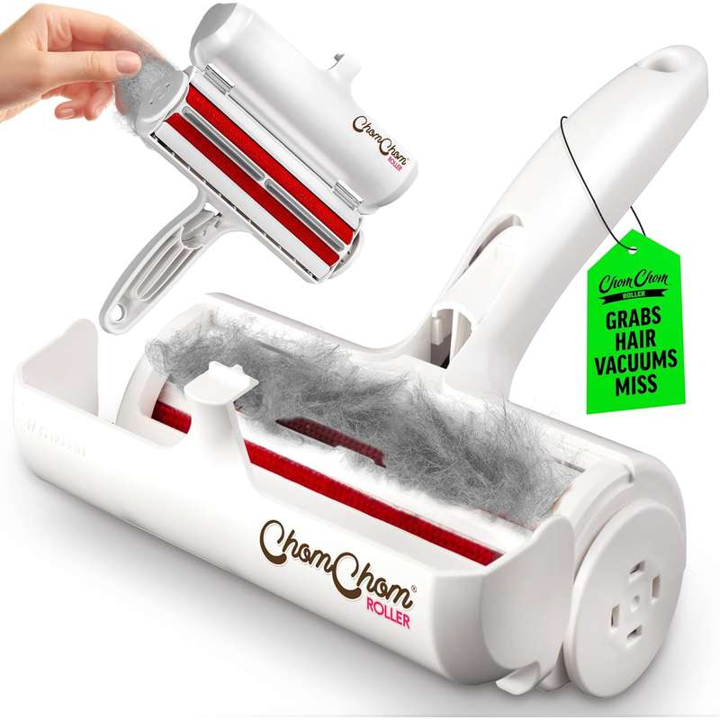 Effortlessly Traps Pet Hair from Furniture & Fabric with Zero Refills Needed