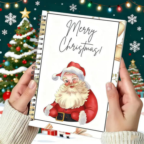 [🎁 BUY 1 GET 1 FREE]  Christmas Card Guest Book & Holiday Memory Keepsake Journal