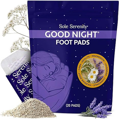Natural Deep Cleansing Foot Pads for Restful Sleep & Total Body Detox