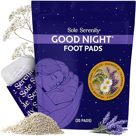 Natural Deep Cleansing Foot Pads for Restful Sleep & Total Body Detox