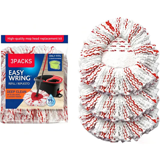 🎁 BUY 1 GET 1 FREE - Deep-Cleaning Microfiber Spin Mop Head Replacements