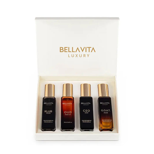 One Box. Four Iconic Scents