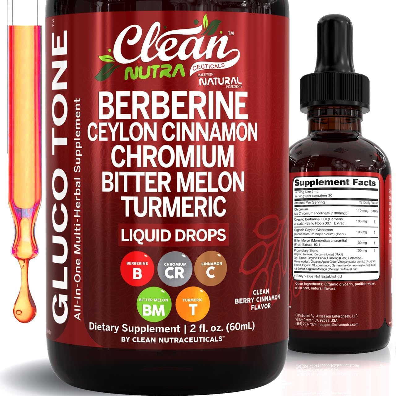 Balance Your Blood Sugar Naturally With High Absorption Berberine Drops