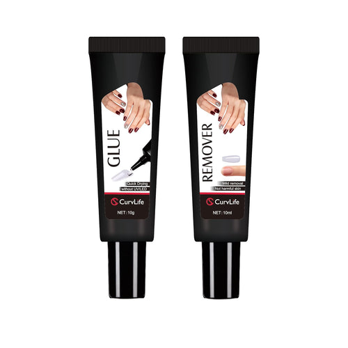 Professional Nails. Zero Mess. 30-Day Hold - 4 Pack | 2 Set