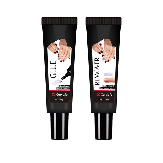 Professional Nails. Zero Mess. 30-Day Hold - 4 Pack | 2 Set