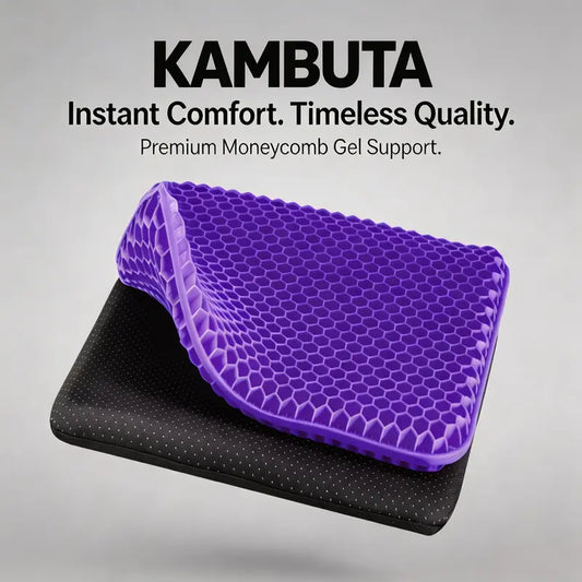 Sit Longer, Pain-Free — The Ultimate Double-Thick Gel Relief