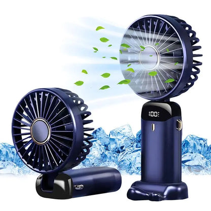 Your Personal Cool Breeze, Everywhere — Handheld, Desktop, or Wearable - 2 Pack