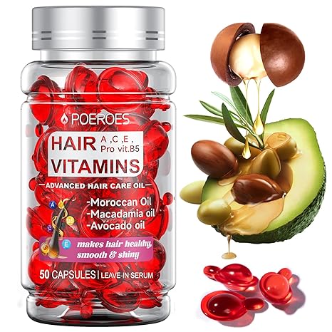 7-Day Hair Transformation: Instant Silky Shine & Deep Repair Capsules