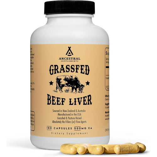 Reclaim Your Primal Energy With Grass Fed Beef Liver Capsules