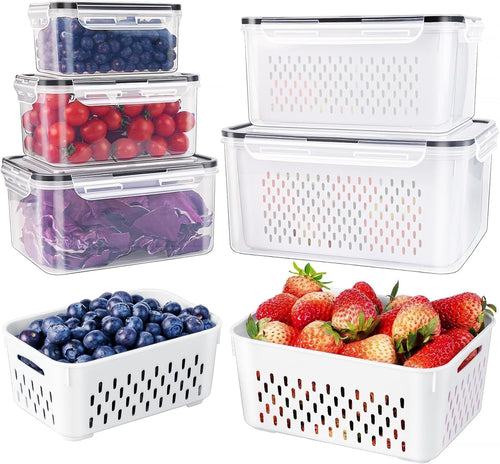 Freshness Locked, Clutter Gone — The Ultimate 5-in-1 Fridge Transformation