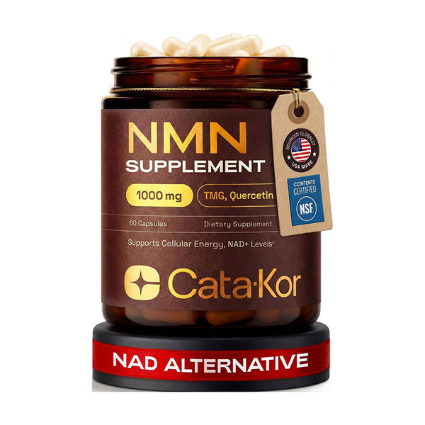 1000mg High Potency NMN Supplement with TMG for Cellular Energy & Healthy Aging (Buy More, Save More Deals Inside)