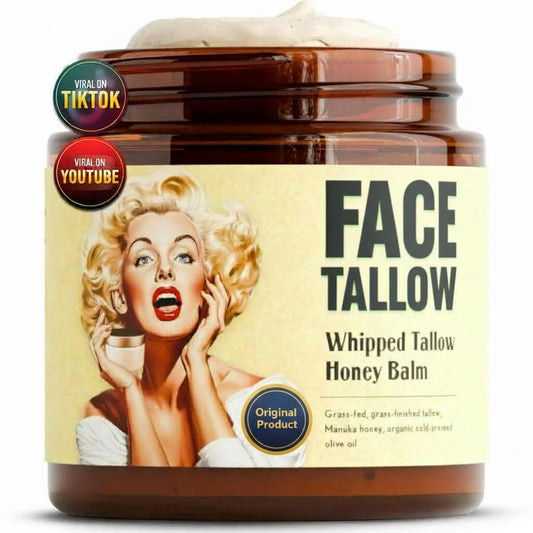 Feed Your Skin Like Your Ancestors — The Ultimate Whipped Tallow & Honey Balm