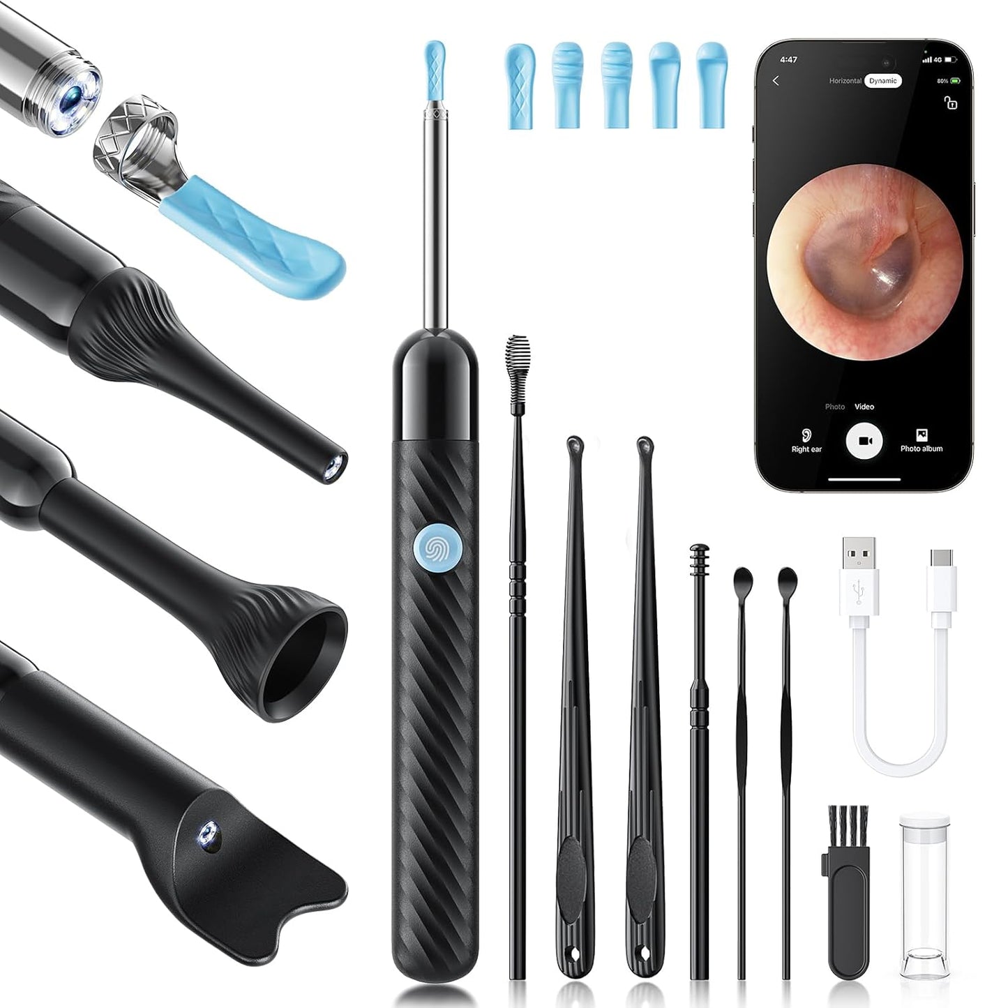 See What You’ve Been Missing — The 1080P HD Visual Ear Cleaner For Total Precision. 👂📱 - Buy 1 Get 1 Free