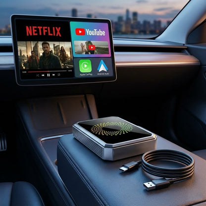 Cut the Cord. Unlock Netflix, YouTube & TikTok on Your Car Screen.