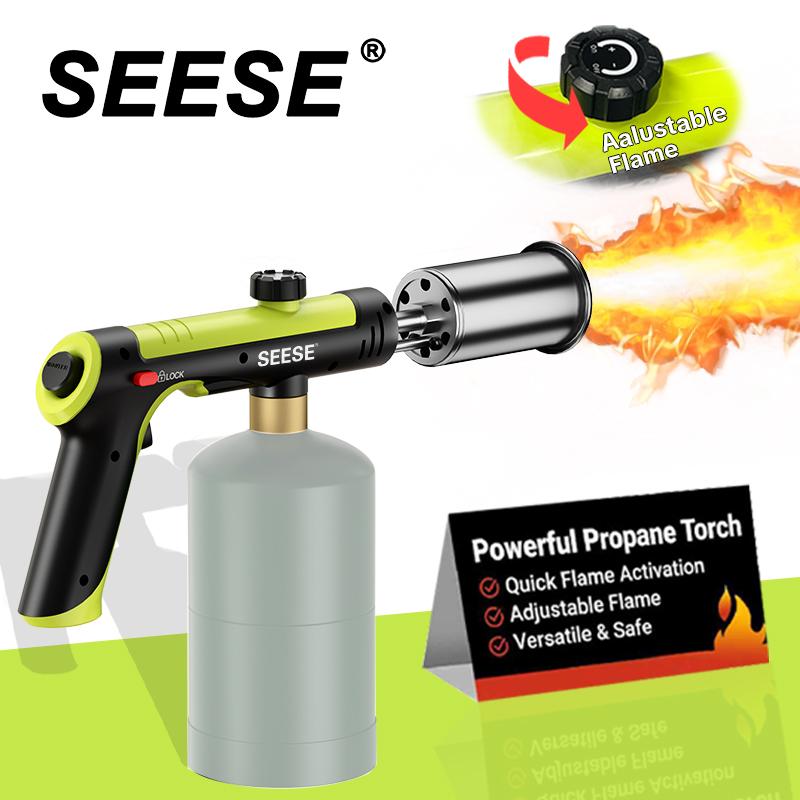 Blast Weeds And Start Fires Instantly With The Ultra-Powerful Propane Torch