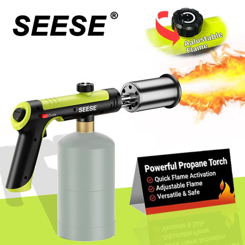 Blast Weeds And Start Fires Instantly With The Ultra-Powerful Propane Torch