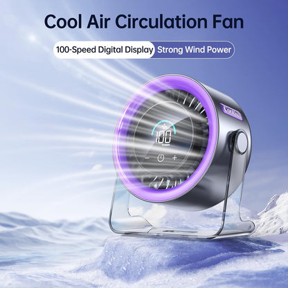Stay Instant Cool with 100-Speed Turbo Airflow
