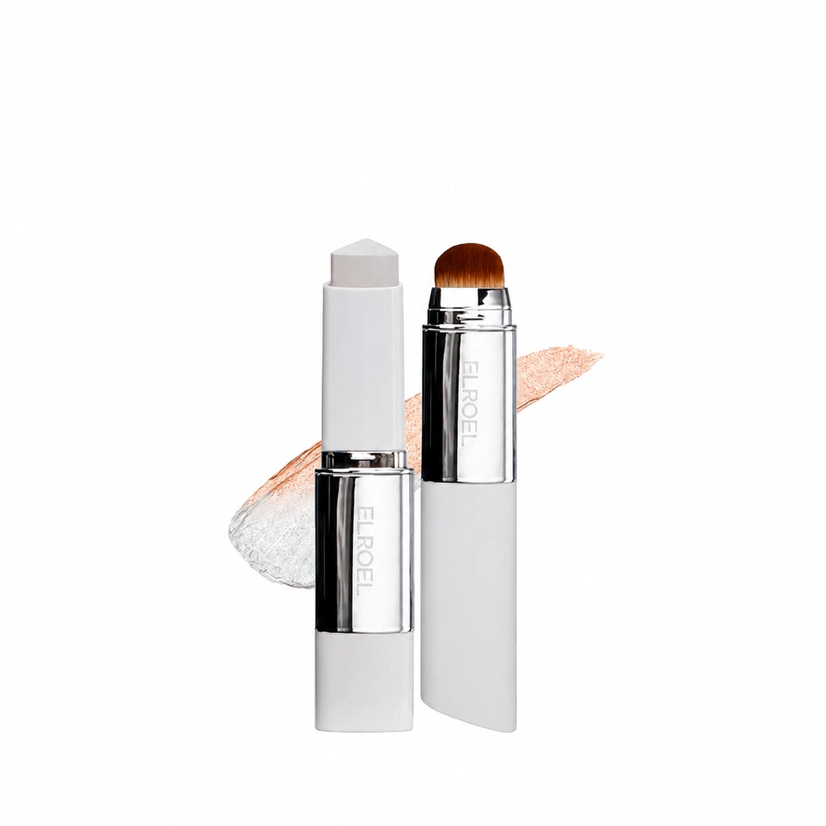 Flawless Color-Changing Foundation Stick with Built-In Brush