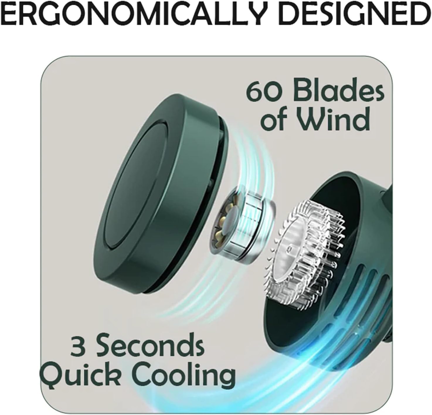 Bladeless Neck Fan