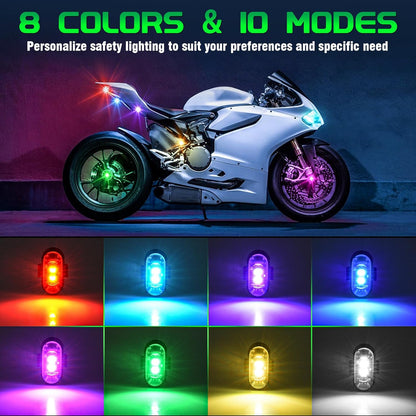 Your Ride, Your Light, Your Style - 8 Pack