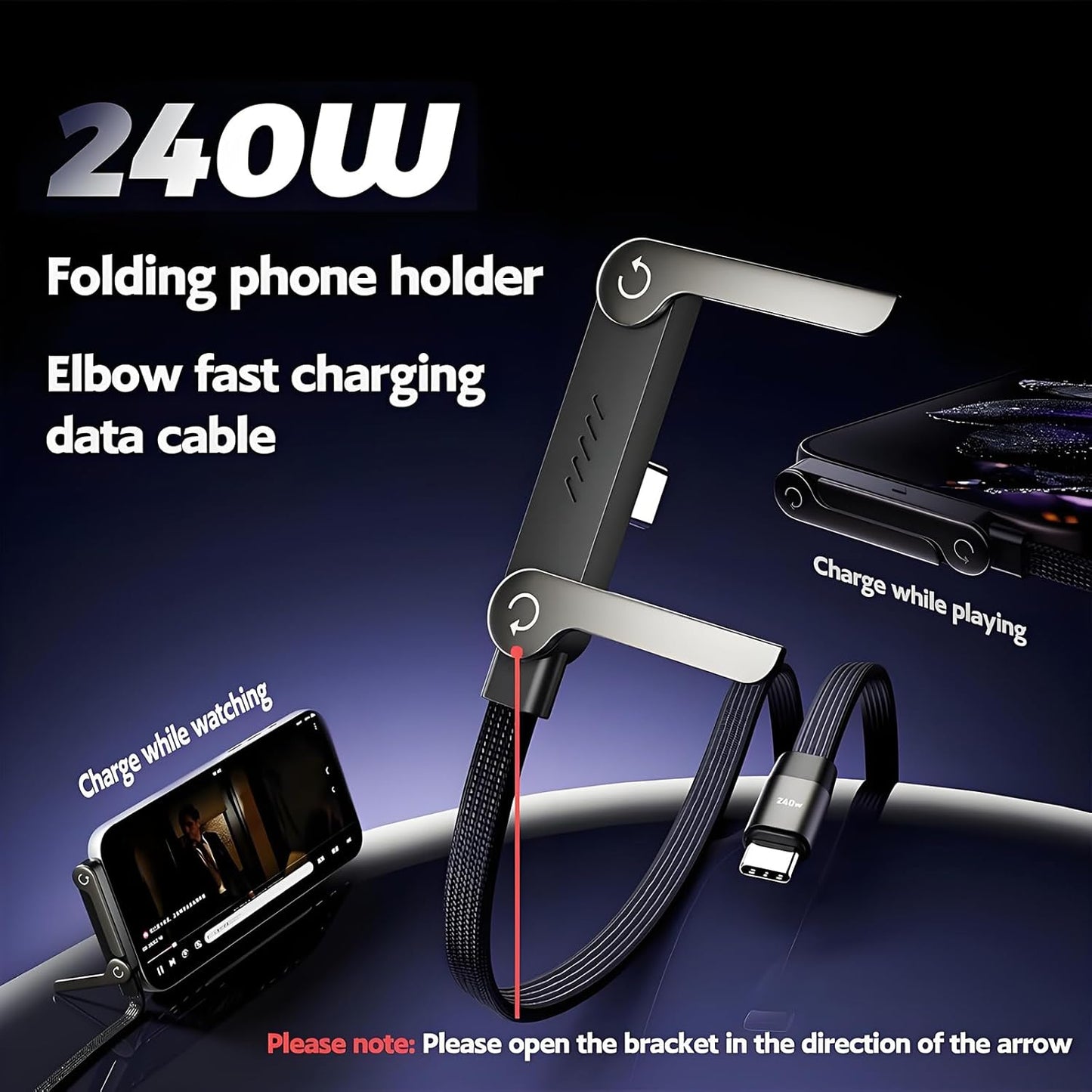 240W Power. Invisible Strength. Zero Clutter