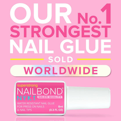 Achieve Professional Salon Hold With NYK1 Super Strong Nail Glue