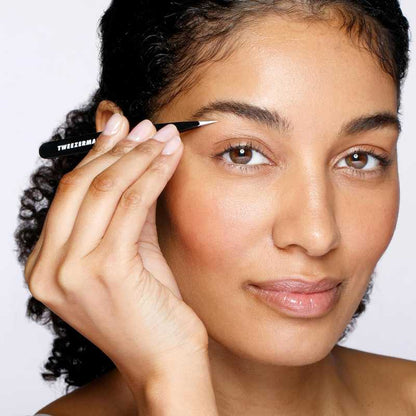 Precision Slant Tweezers for Perfect Brows & Flawless Hair Removal