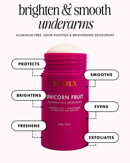 Natural Aluminum-Free Deodorant Stick – Brightens, Smooths & Odor Protection