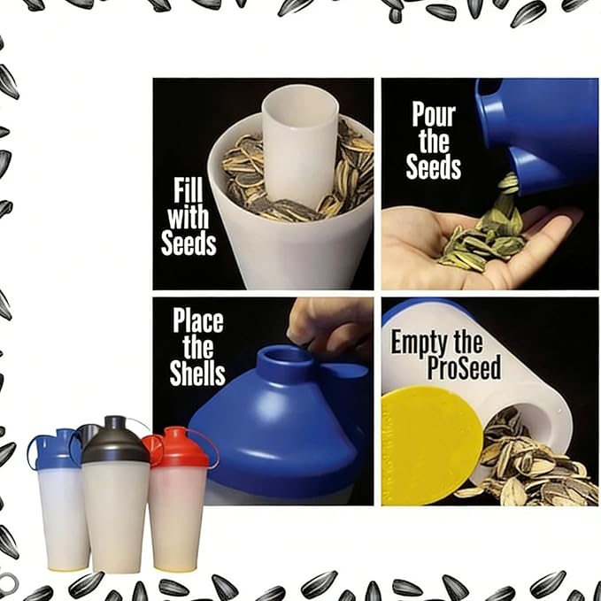 ProSeed Dual-Chamber Sunflower Seed Cup