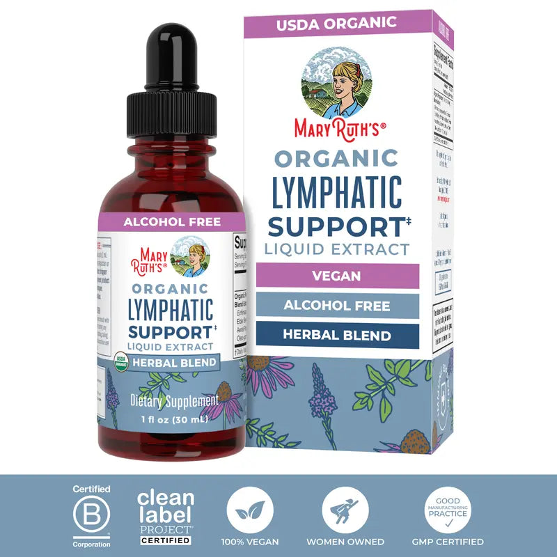 Support Your Immune System and Lymphatic Flow with Herbal Drops