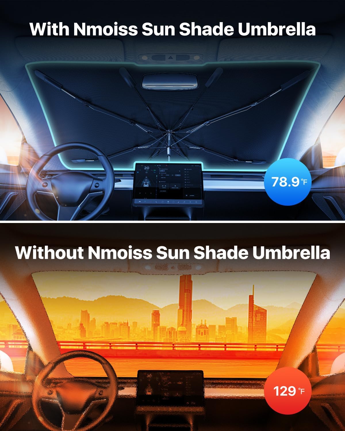Keep Your Car 30°C Cooler — The Viral 1-Second Sun Shield