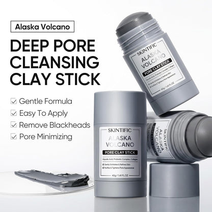 Poreless in Seconds: Alaska Volcano Deep Cleansing Stick