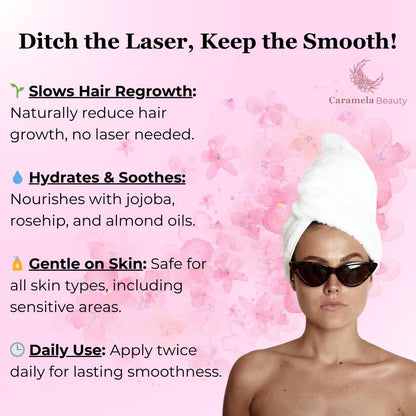 The Natural Secret to Hair-Free Skin — Slow Down Growth, Naturally
