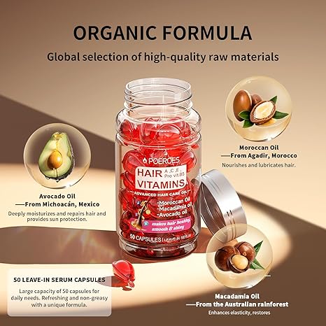 7-Day Hair Transformation: Instant Silky Shine & Deep Repair Capsules