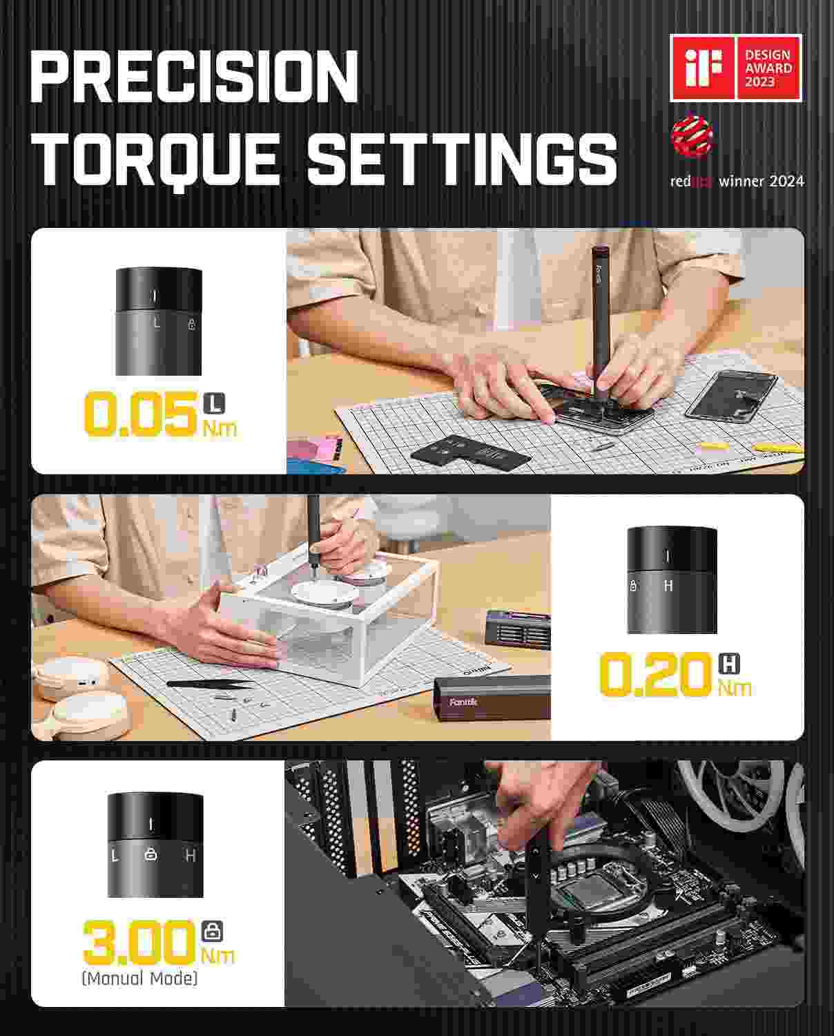 Fix Anything Instantly With 50-in-1 Cordless Precision Screwdriver Set