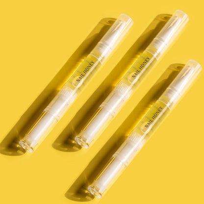 Liquid Gold for Stronger, Longer Nails - 3 Pack